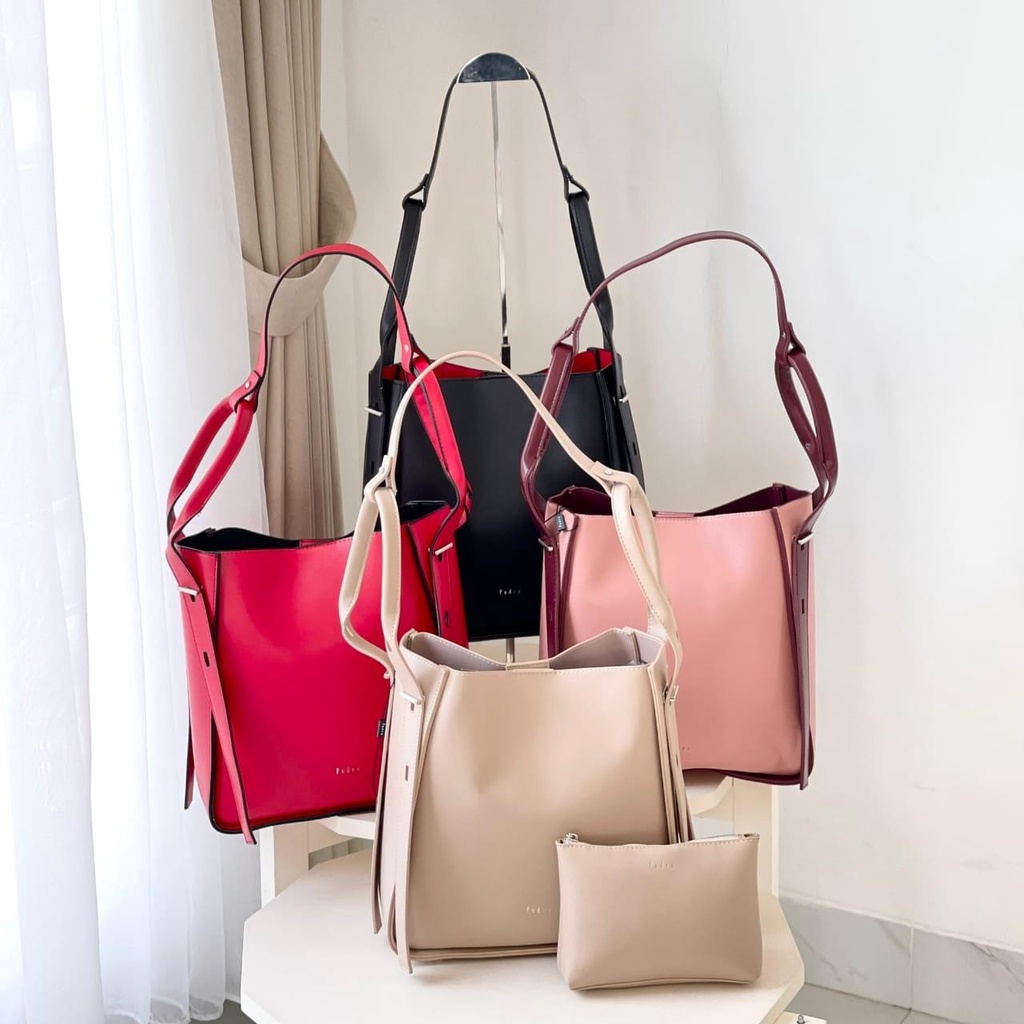 TAS WANITA  PDB-3677  TOTE BAG 2IN1