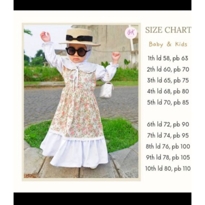 POLA INSTAN GAMIS ANAK