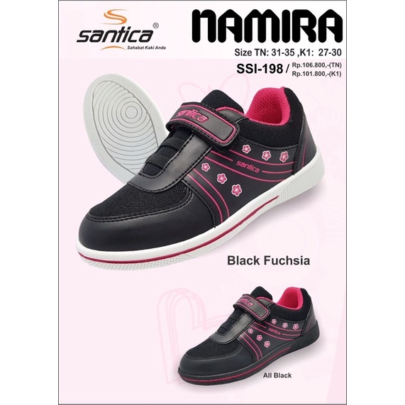 SEPATU SANTICA NAMIRA SEPATU ANAK SANTICA SEPATU ANAK TK SD TERBARU