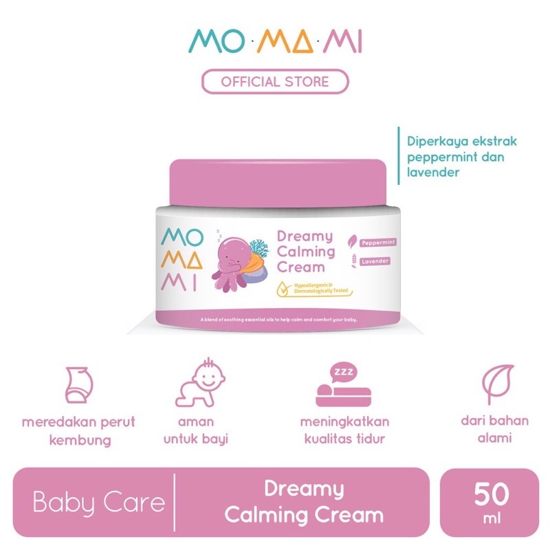 Momami Dreamy Calming Cream 50g/Baby balsam/Balsem bayi