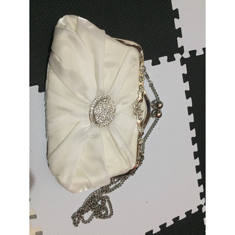 Preloved tas selempang tas pesta wanita clutch bag merk ifa