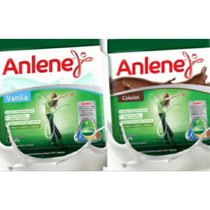 

(Toko Shafwah) Susu Anlene Activit sachet rasa Coklat dan Vanila, 1 renceng isi 10 pcs