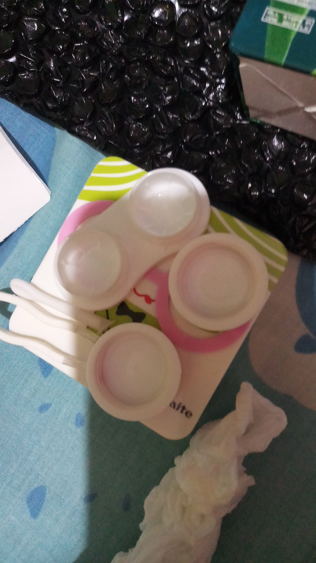 Kotak Softlens Kaca + Botol (kakao)