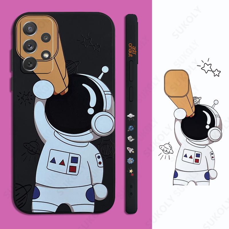 Soft Case Silikon Motif Disney Astronot Untuk SAMSUNG A32 A33 A23 A51 A53 A52 A42 A72 A71 A12 A13 A21s A22 A20 A02 A50 S21U