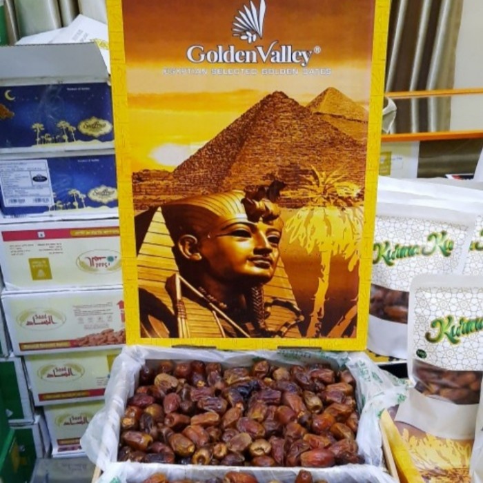 

Kurma mesir golden valley 10kg x tunisia medjool Palestine Arab madina