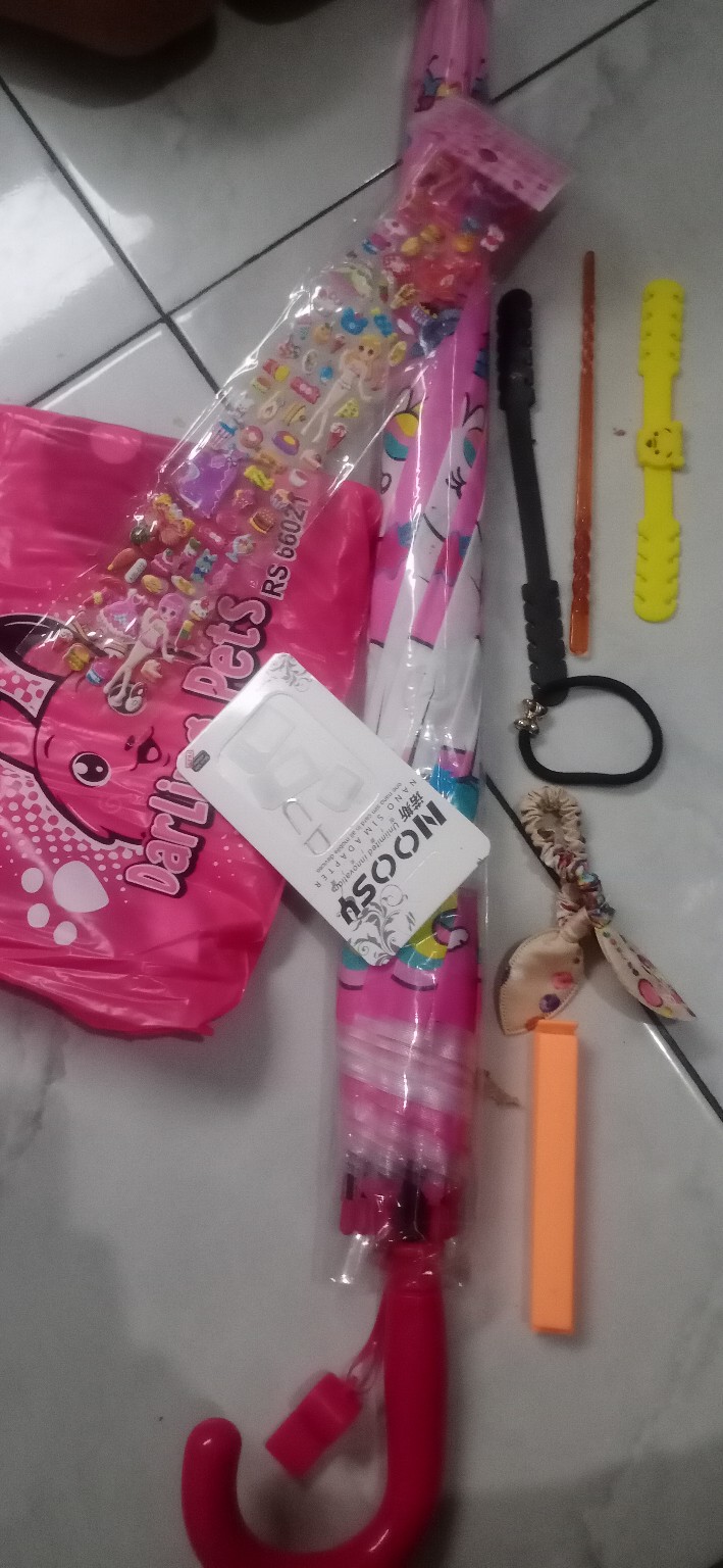 Payung Anak Pvc Karakter 8 Sisi Na