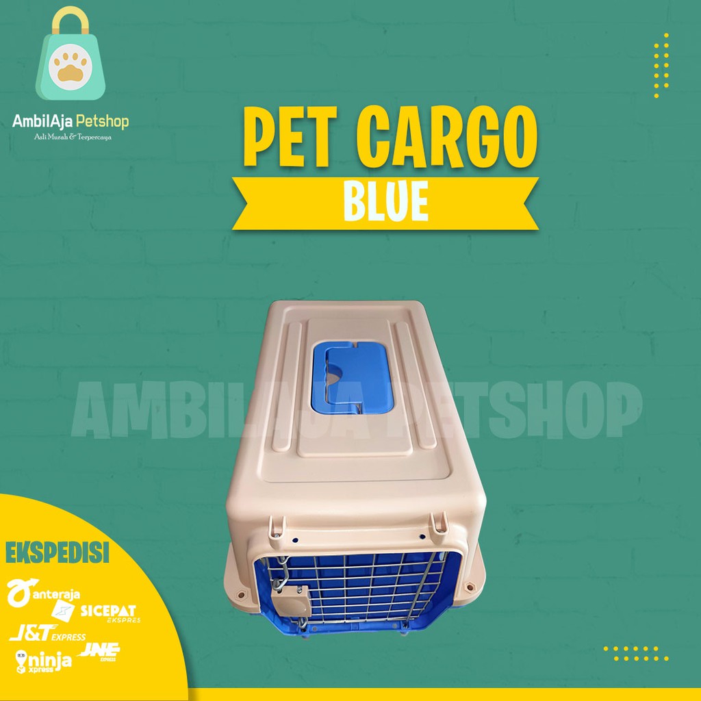 Pet Carrier / Pet Cargo Kucing Anjing dan hewan peliharaan - Krypton