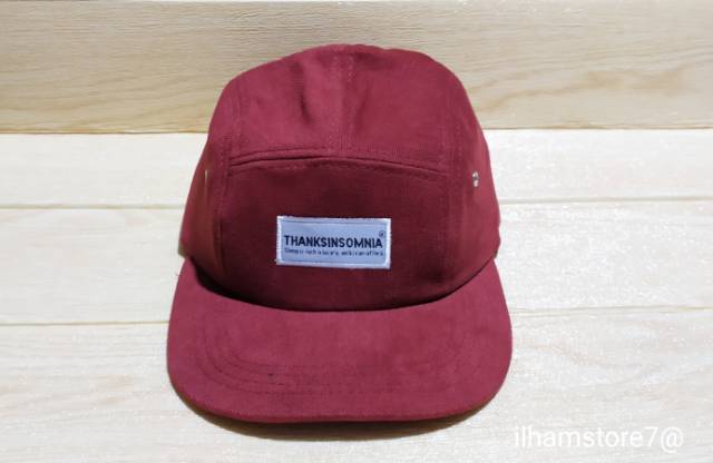 (COD)Topi Distro Pria/Topi Snapback Hip-Hop Bordir THANKSINSMNIA New Model/Topi Keren