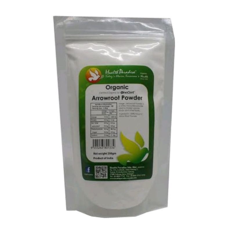 

Health Paradise Organic Arrowroot Powder 200gr