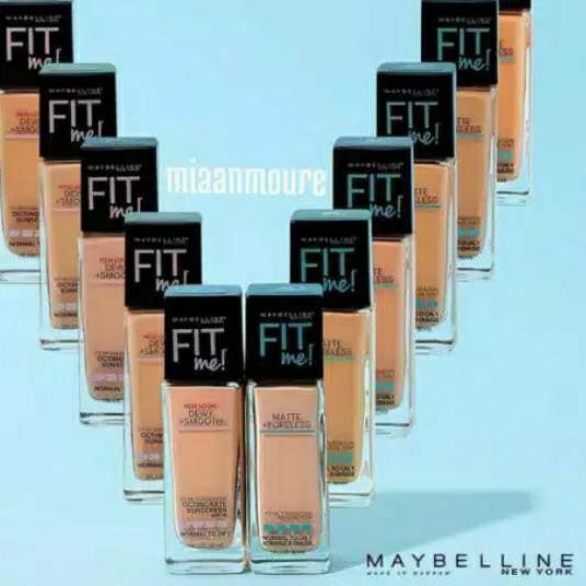 Big Sale -  Maybelline Fit Me Matte + Porelles Foundation 100% Original