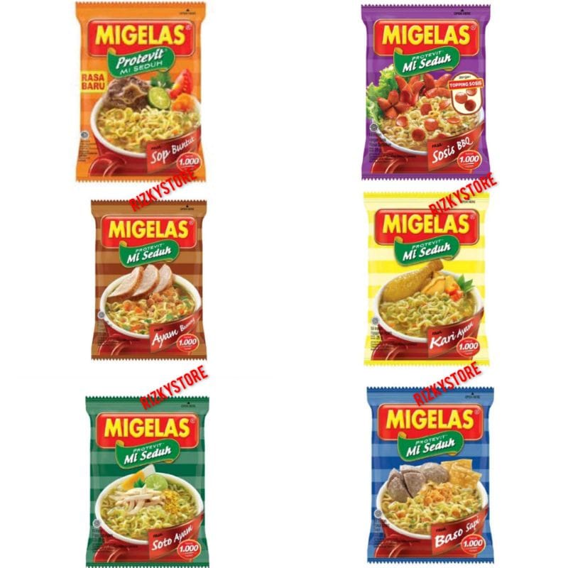 

Mi Gelas 28 Gram 6 Varian