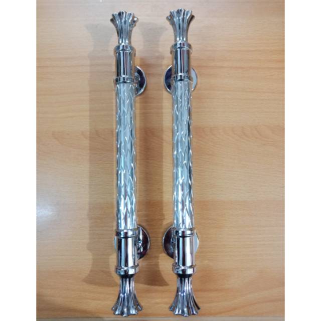 Handle/gagang pintu cantik minimalis sisik naga bunga