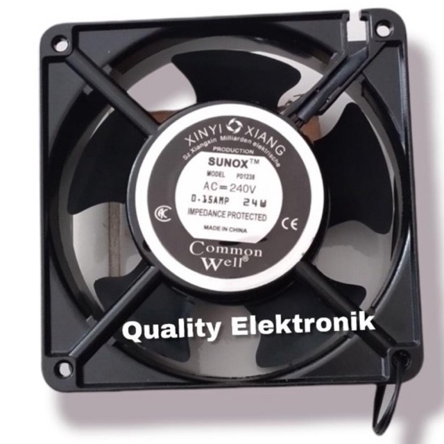 FAN AC 240 volt 12x12 SUNOX