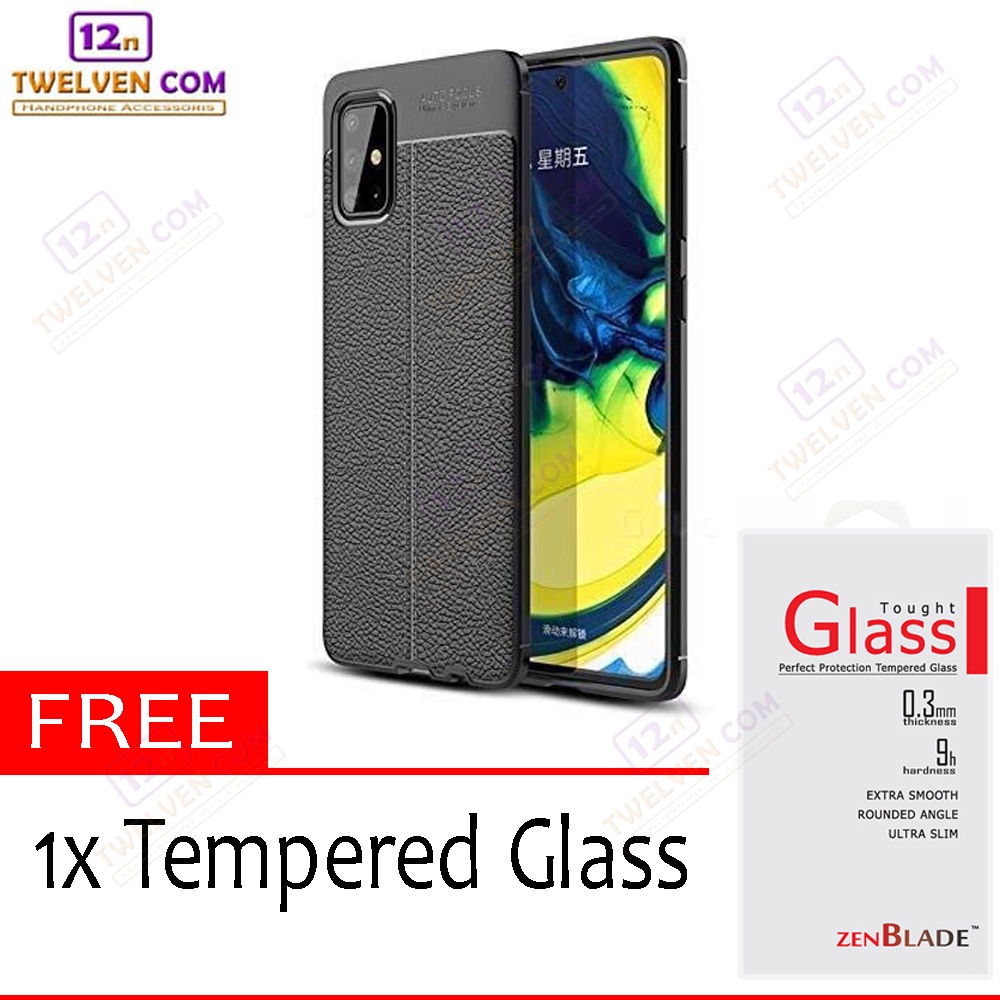 [FLASH SALE] Case Auto Focus Softcase Samsung A51 - Free Tempered Glass