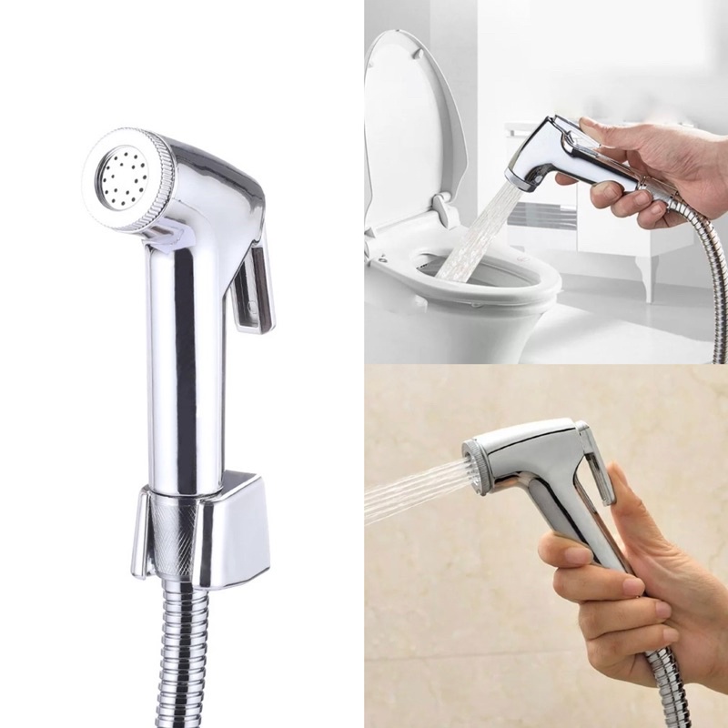 Toilet Shower Bidet Kloset / Shower Cebok Kamar Mandi Set Chrome A50