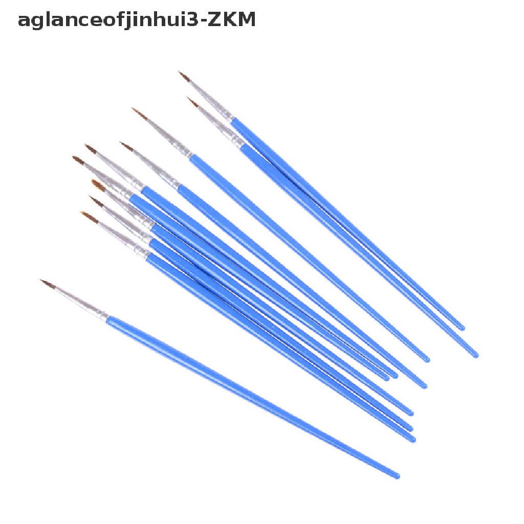 (AGID) 10pcs Kuas Lukis Anak