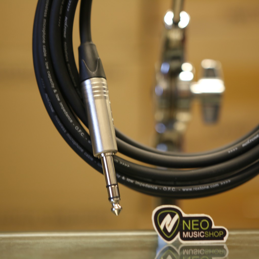 Headphone Amplifier Cable 1M 1/4&quot; TRS to Same, Balanced Interconnect