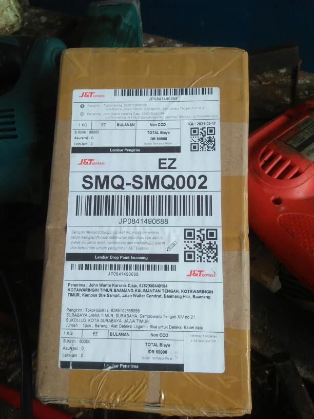 Alat Deteksi Logam - Bisa Untuk Deteksi Kabel Dalam Dinding