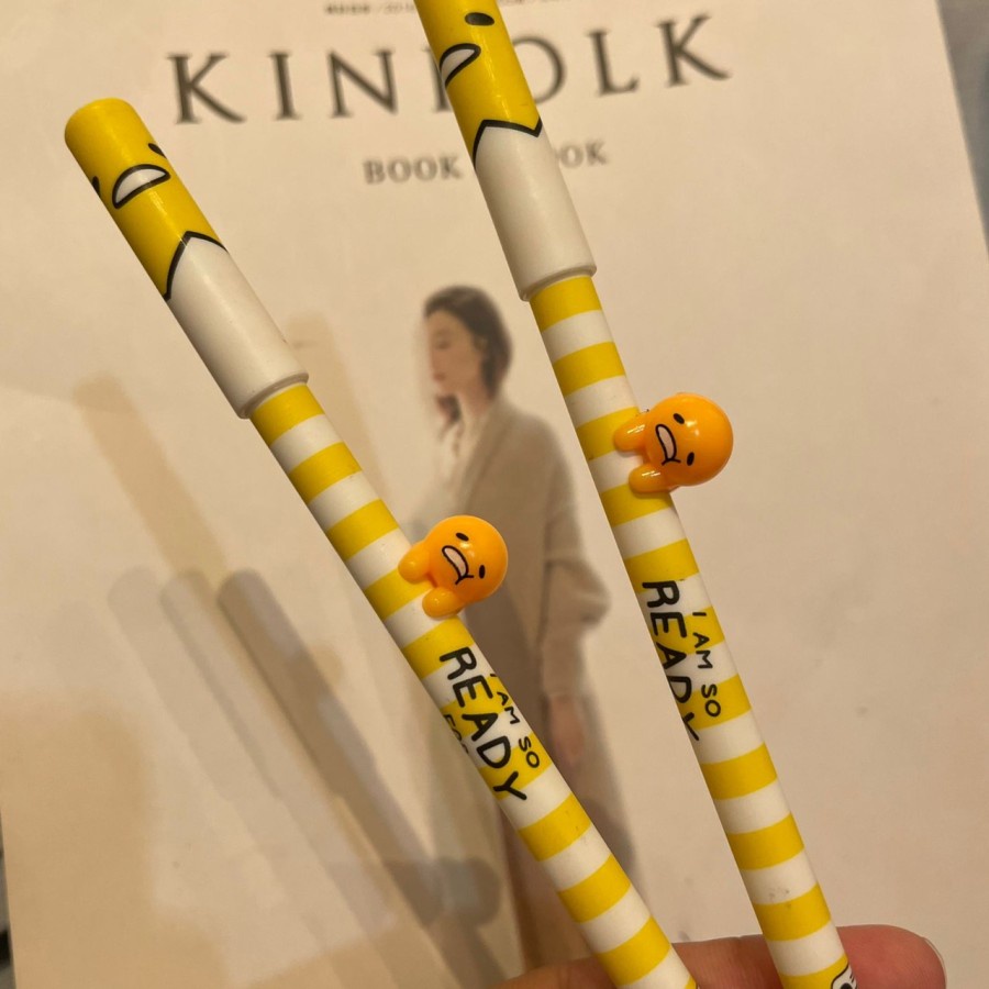

PEN GUDETAMA IMUT LIMITED EDITION ADA GUDETAMANYA LUCU TINTA GEL HITAM TERMURAH