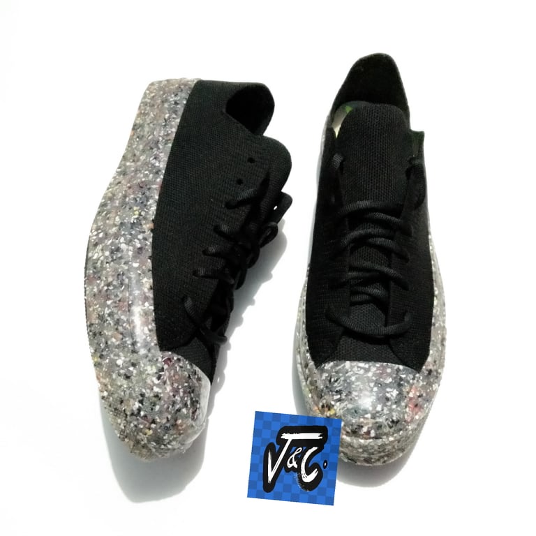 Sepatu Converse Chuck 70 70s Renew Recycled Knit Ox Black Murah