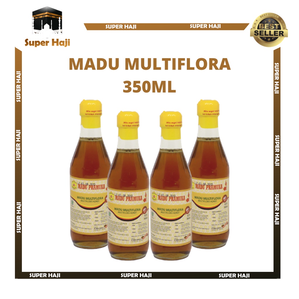 

MADU PRAMUKA MADU MULTIFLORA (350ML)