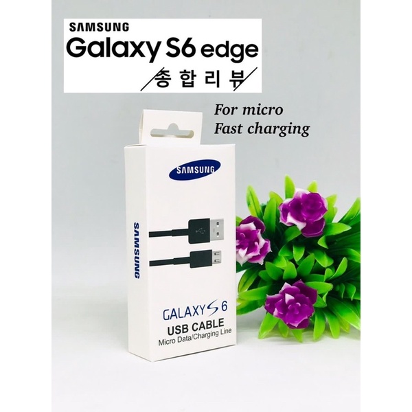 KABEL DATA SAMSUNG S6 MICRO FAST CHARGING PROMO SEN