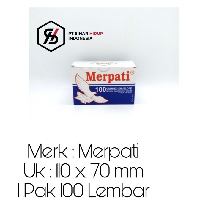 

Berkualitas Amplop Uang Kecil Merpati Diamond Visit Putih Polos 110 X 70 Mm 80 Gr Hemat
