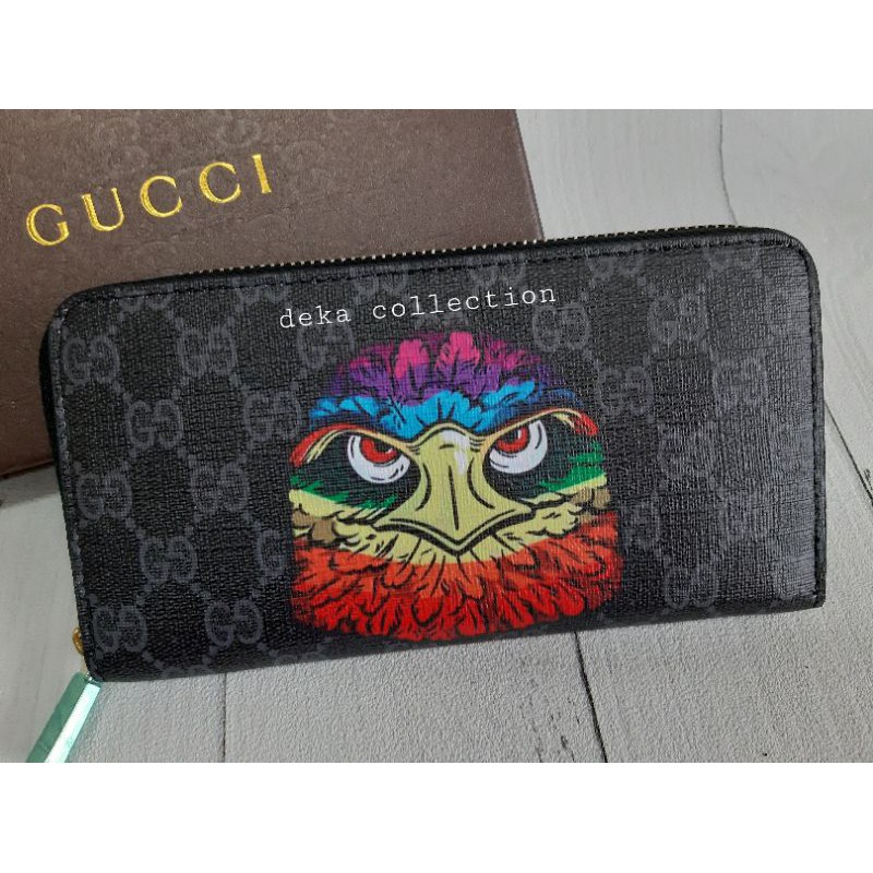 DOMPET WANITA GUCCI PANJANG RESLETING