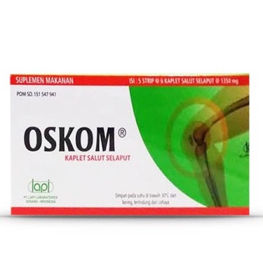 Oskom Box Isi 30 Tablet - Vitamin dan Mineral Osteoarthritis - Menjaga Sendi Sehat
