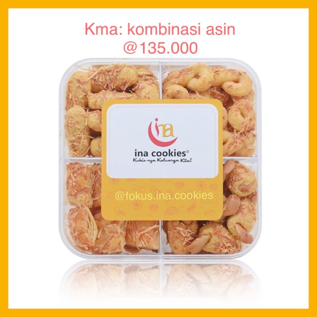 Ina Cookies kombinasi Asin