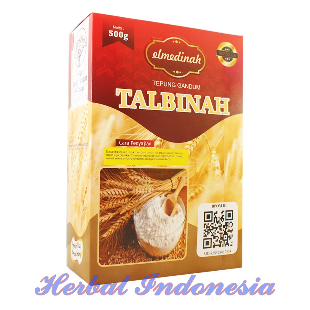 Talbinah El Medinah Resep Thibb Nabawy 500 gr | Tepung Gandum 100% Original