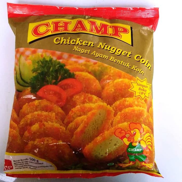 

Champ Chicken Nugget Coin 250gr