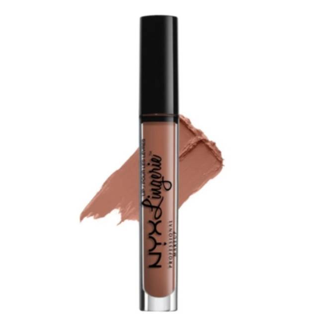 NYX Lingerie Liquid Lipstick Push Up o6 Lipstik Matte Long Lasting 100% ORI