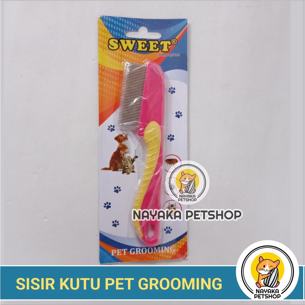 Serit Kutu Sisir Kutu Kucing Kelinci