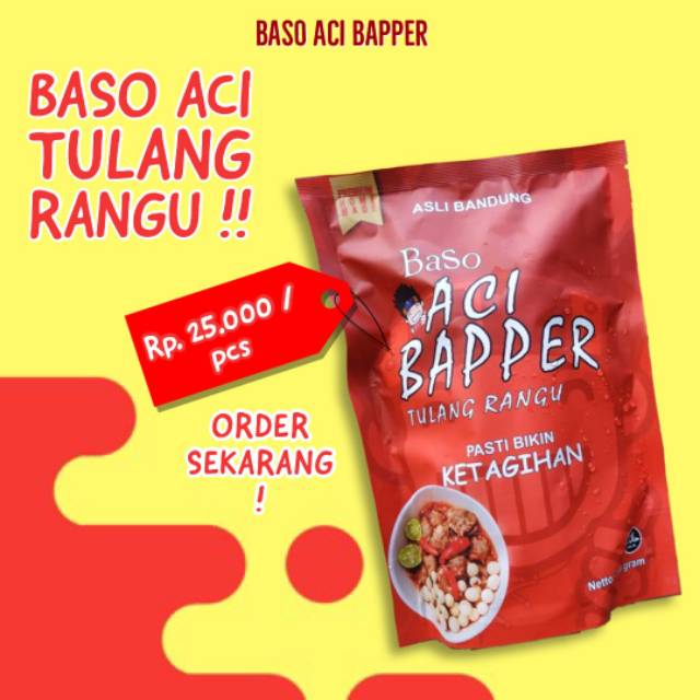 

Baso Aci Bapper Tulang Rangu