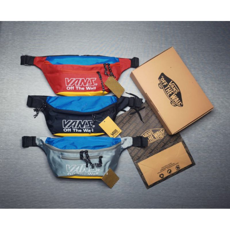 Vans 07 Canvas Waist Bag 3 Warna Free Box dan Paperbag