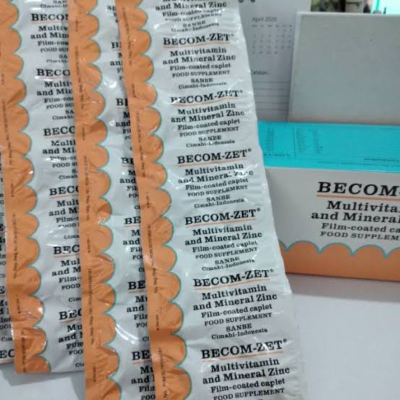 Becom zet - 1 strip / Vitamin Becom zet