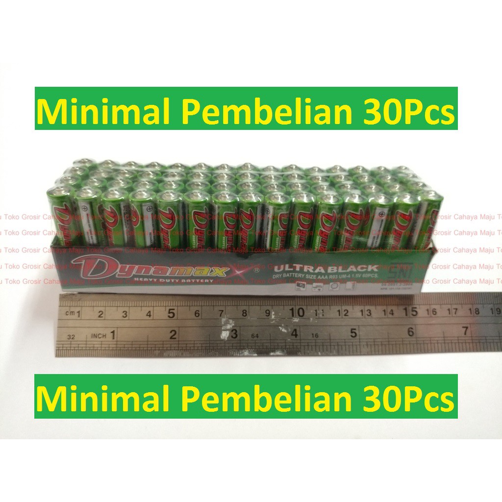 Batere AAA Baterai Battery A3 Dynamax MURAH