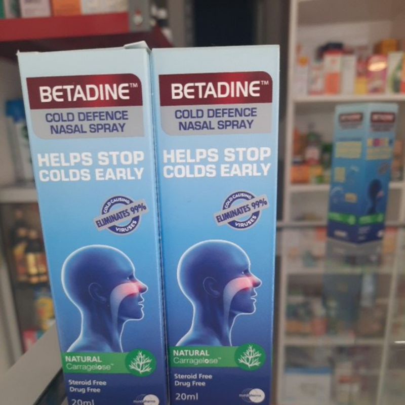 Betadine Cold Nasal Spray