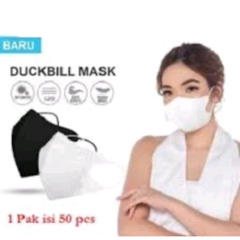 masker duckbill isi 50 pcs