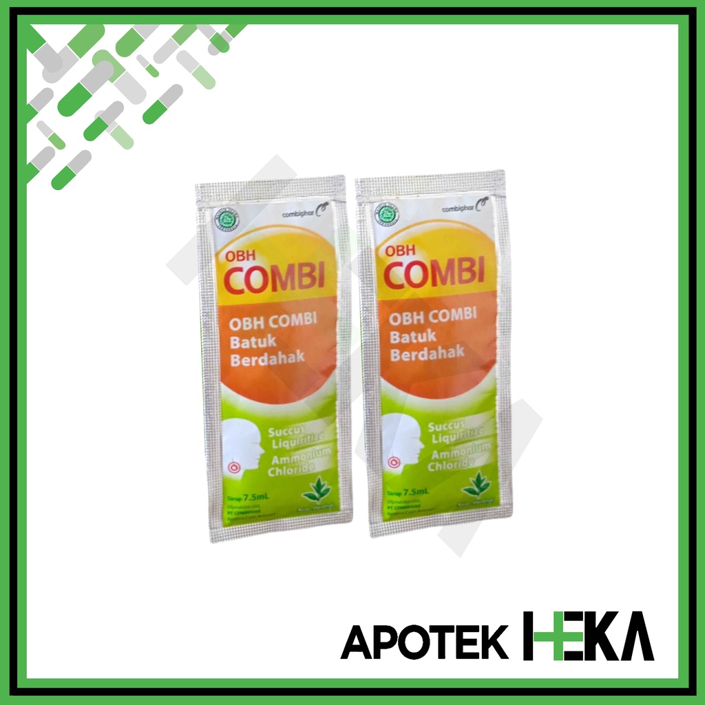 OBH Combi Sachet isi 1 Sachet - Obat Batuk Berdahak (SEMARANG)