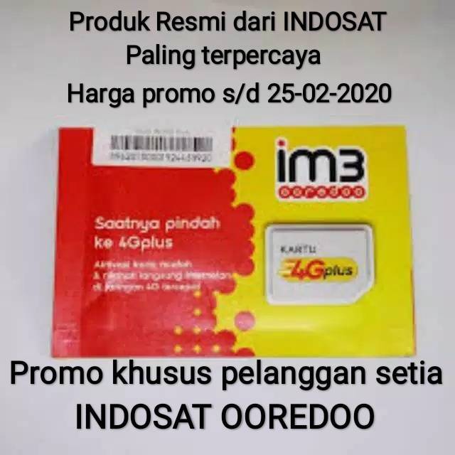 Chip upgrade 4G indosat