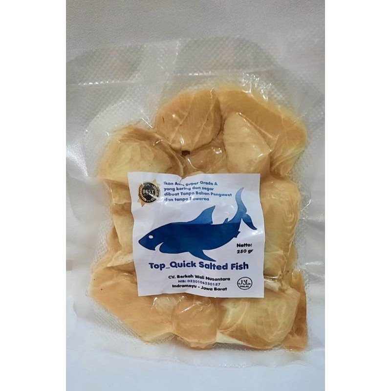 

Ikan Cucut Asin Grade A Tanpa Pewarna & Bahan Pengawet
