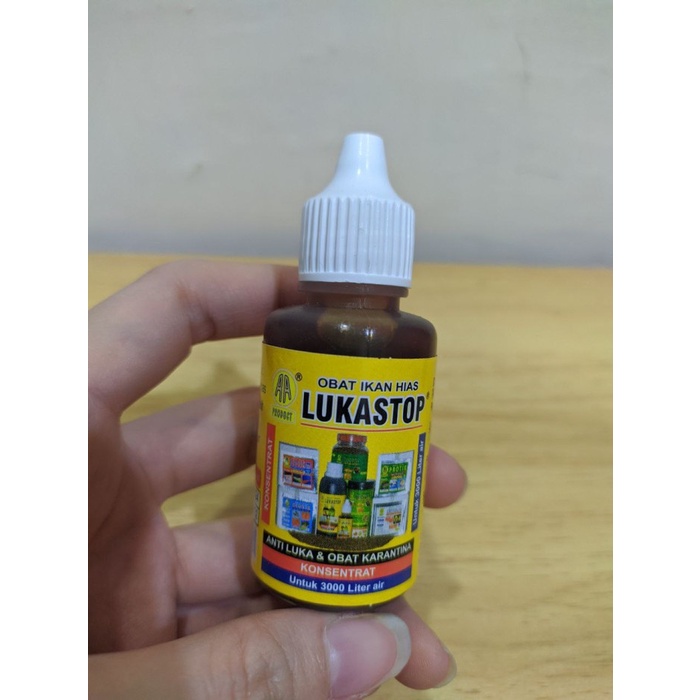 Akari Obat Ikan Hias Luka Stop 30 Ml / Obat Jamur