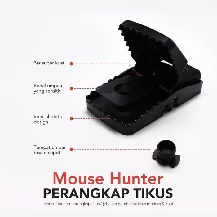 Perangkap Tikus Jebakan Tikus Modern Paling Canggih tanpa racun