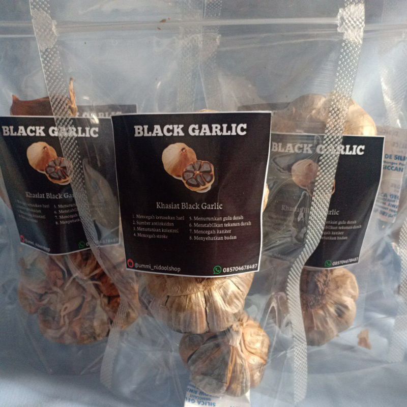 

BLACK GARLIC 100 gram || BAWANG HITAM KATING 100 gram