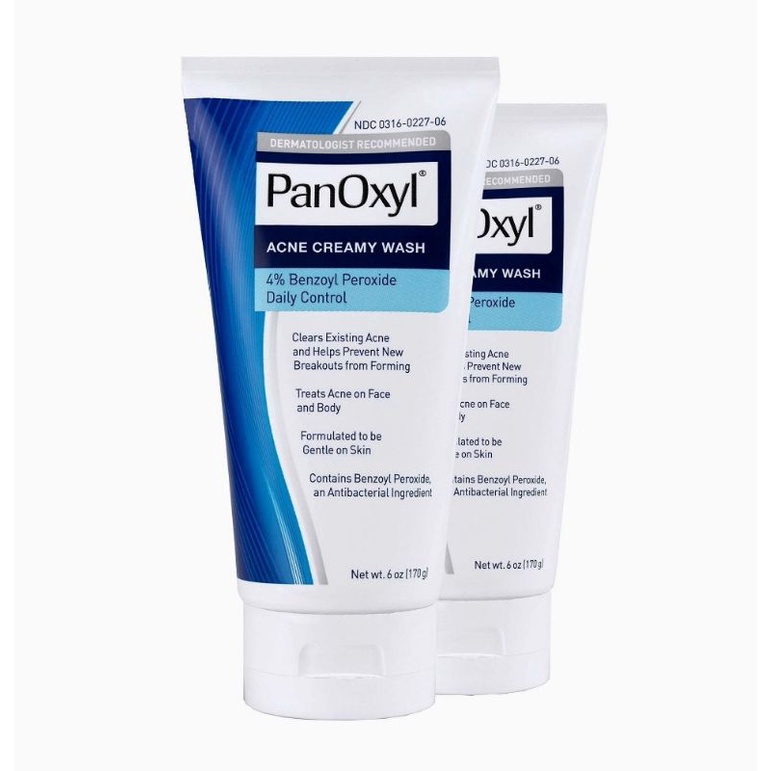 PanOxyl Acne Creamy Wash 4% 170 Gr