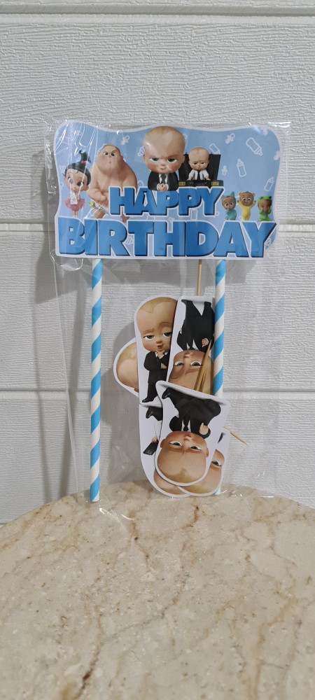 Hiasan Kue Cake Topper Birthday C1 Princesses Isi 7