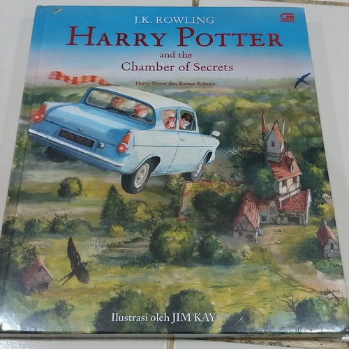 harry potter and chamber of secrets jim kay illustrated hc b.indo