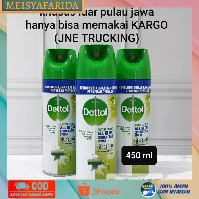 [TERBARU] Dettol Disinfectant Spray / Dettol Spray Membunuh Virus dan Bakteri